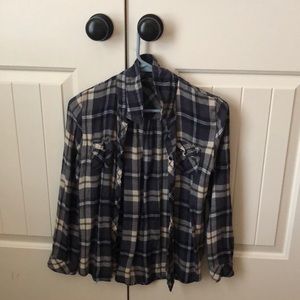 Blue flannel